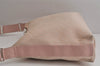 Authentic Christian Dior Trotter Shoulder Cross Bag Canvas Leather Pink 6877J