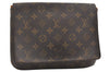 Authentic Louis Vuitton Monogram Musette Tango Shoulder Bag M51257 Junk 6878J