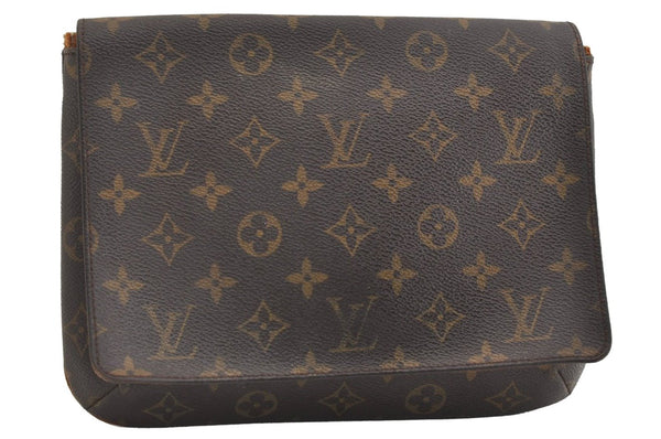 Authentic Louis Vuitton Monogram Musette Tango Shoulder Bag M51257 Junk 6878J