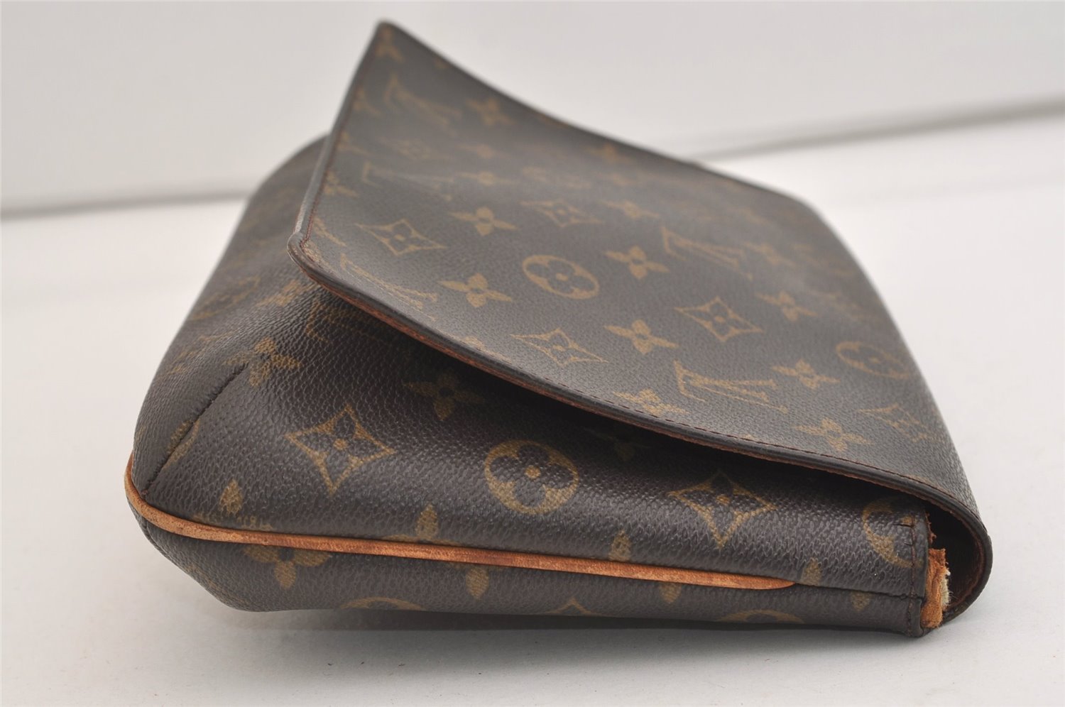Authentic Louis Vuitton Monogram Musette Tango Shoulder Bag M51257 Junk 6878J