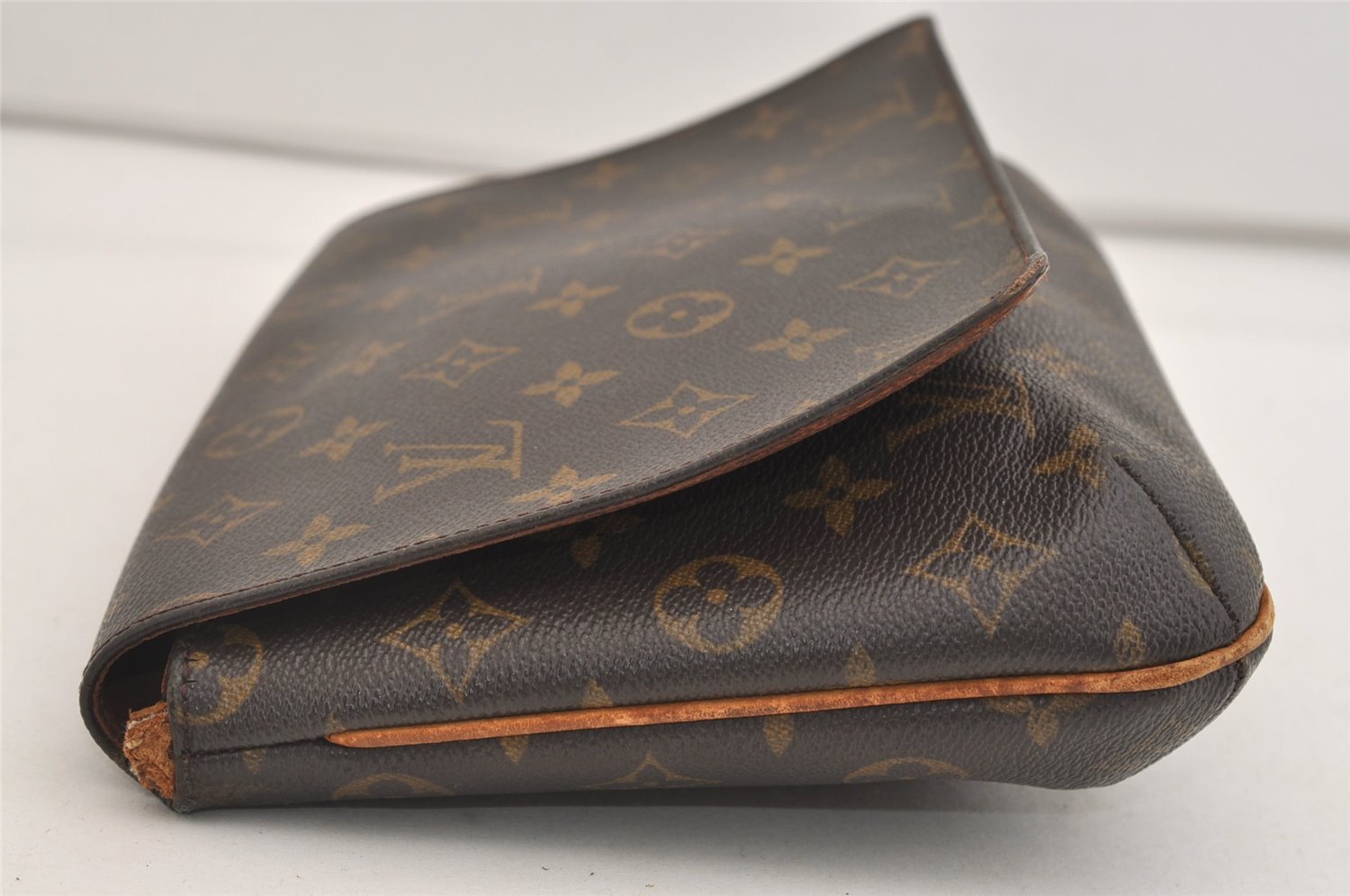 Authentic Louis Vuitton Monogram Musette Tango Shoulder Bag M51257 Junk 6878J