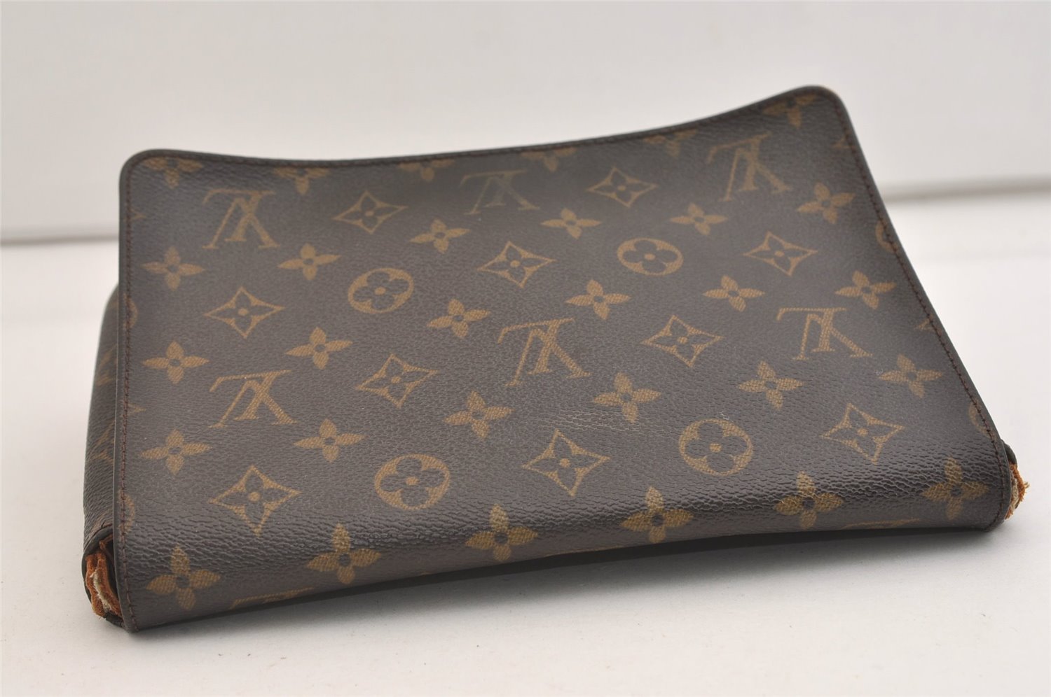 Authentic Louis Vuitton Monogram Musette Tango Shoulder Bag M51257 Junk 6878J