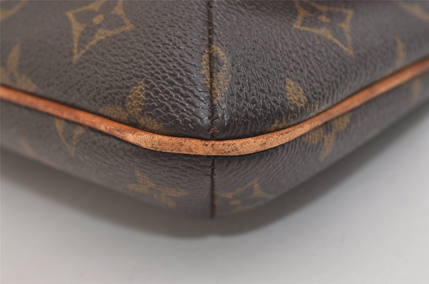 Authentic Louis Vuitton Monogram Musette Tango Shoulder Bag M51257 Junk 6878J