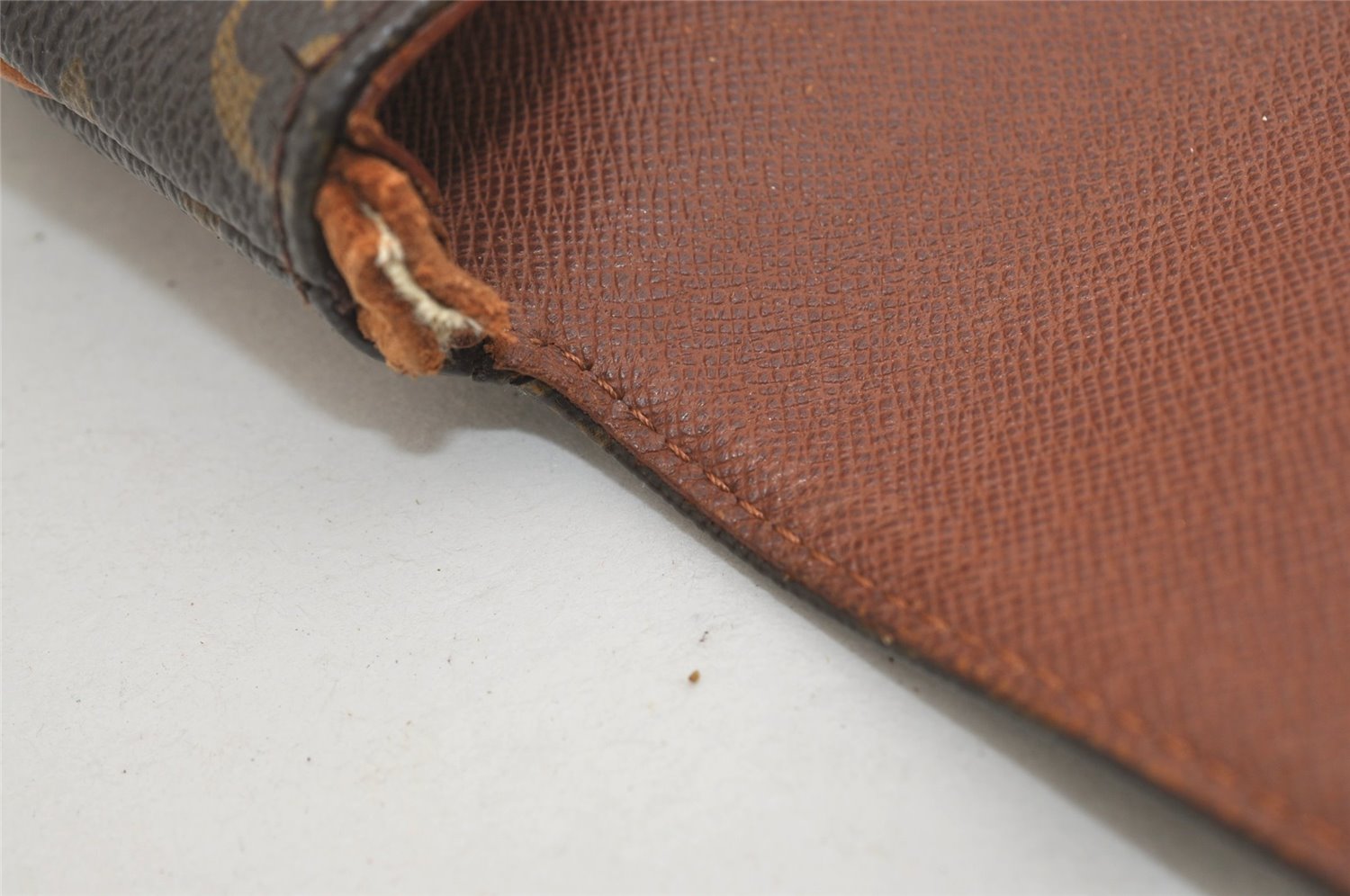 Authentic Louis Vuitton Monogram Musette Tango Shoulder Bag M51257 Junk 6878J