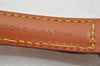 Authentic Louis Vuitton Leather Shoulder Strap Brown 40.9-47.6" LV 6879I