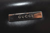 Authentic GUCCI Vintage 2in1 Hand Bag Vinyl Leather Clear Junk 6880J