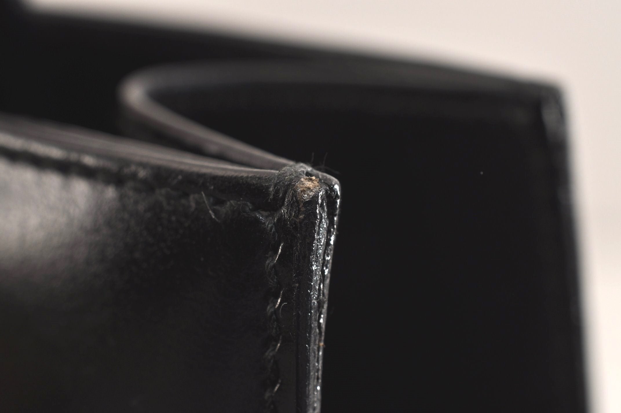 Authentic GUCCI Vintage 2in1 Hand Bag Vinyl Leather Clear Junk 6880J