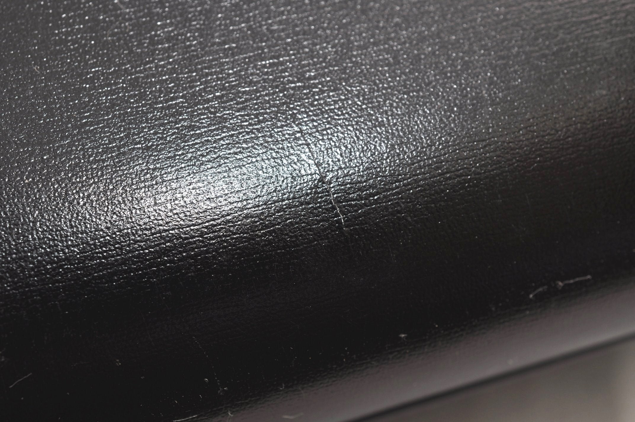 Authentic GUCCI Vintage 2in1 Hand Bag Vinyl Leather Clear Junk 6880J