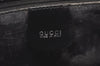 Authentic GUCCI Vintage 2in1 Hand Bag Vinyl Leather Clear Junk 6880J