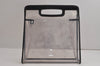 Authentic GUCCI Vintage 2in1 Hand Bag Vinyl Leather Clear Junk 6880J