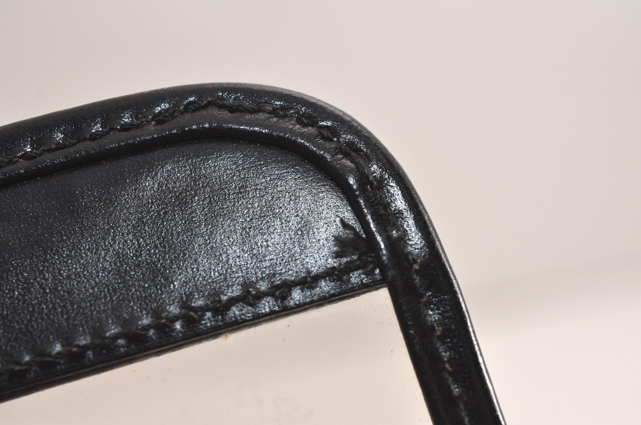 Authentic GUCCI Vintage 2in1 Hand Bag Vinyl Leather Clear Junk 6880J