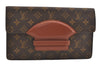 Authentic Louis Vuitton Monogram Chaillot Clutch Bag LV 6881J