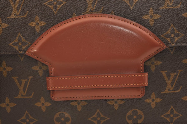 Authentic Louis Vuitton Monogram Chaillot Clutch Bag LV 6881J