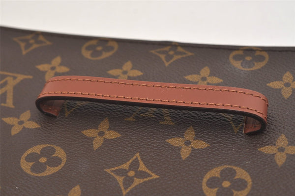 Authentic Louis Vuitton Monogram Chaillot Clutch Bag LV 6881J