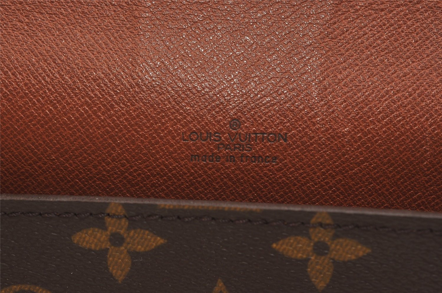 Authentic Louis Vuitton Monogram Chaillot Clutch Bag LV 6881J