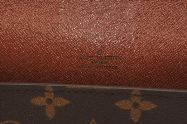 Authentic Louis Vuitton Monogram Chaillot Clutch Bag LV 6881J