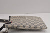 Authentic GUCCI Sherry Line Shoulder Cross Bag GG PVC Leather 246413 Navy 6883J