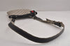 Authentic GUCCI Sherry Line Shoulder Cross Bag GG PVC Leather 246413 Navy 6883J