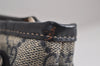 Authentic GUCCI Sherry Line Shoulder Cross Bag GG PVC Leather 246413 Navy 6883J