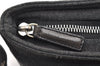 Authentic FENDI Shoulder Cross Body Bag Purse Sweat Leather Gray Junk 6885K