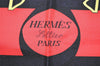 Authentic HERMES Carre 90 Scarf "Eperon d' or" Silk Navy 6886J