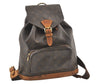 Authentic Louis Vuitton Monogram Montsouris GM Backpack M51135 LV 6890J