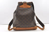 Authentic Louis Vuitton Monogram Montsouris GM Backpack M51135 LV 6890J