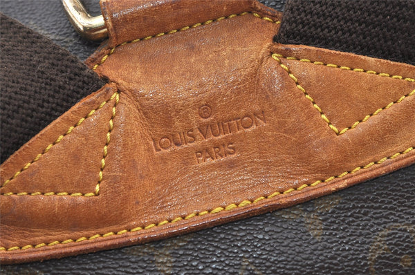 Authentic Louis Vuitton Monogram Montsouris GM Backpack M51135 LV 6890J