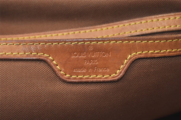 Authentic Louis Vuitton Monogram Montsouris GM Backpack M51135 LV 6890J