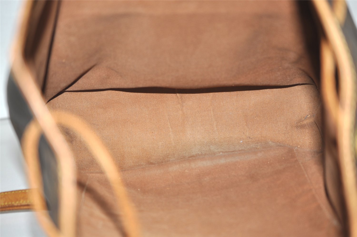 Authentic Louis Vuitton Monogram Montsouris GM Backpack M51135 LV 6890J