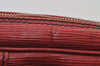 Authentic Louis Vuitton Epi Porte Documents Voyage Briefcase Red M54477 LV 6891I