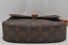 Authentic Louis Vuitton Monogram Saint Cloud GM M51242 Shoulder Cross Bag 6891J