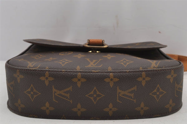 Authentic Louis Vuitton Monogram Saint Cloud GM M51242 Shoulder Cross Bag 6891J