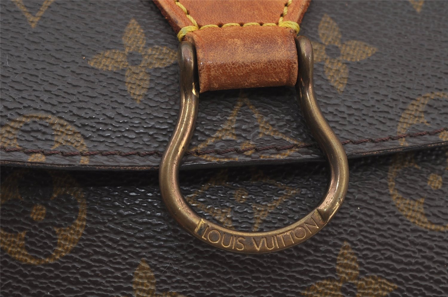 Authentic Louis Vuitton Monogram Saint Cloud GM M51242 Shoulder Cross Bag 6891J