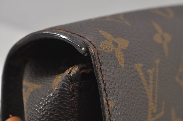 Authentic Louis Vuitton Monogram Saint Cloud GM M51242 Shoulder Cross Bag 6891J