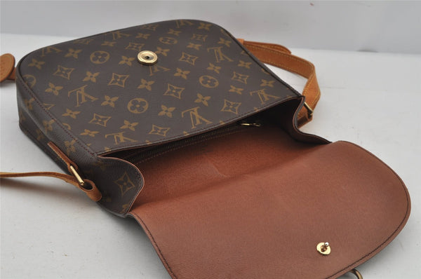 Authentic Louis Vuitton Monogram Saint Cloud GM M51242 Shoulder Cross Bag 6891J