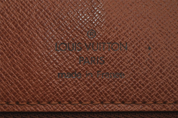 Authentic Louis Vuitton Monogram Saint Cloud GM M51242 Shoulder Cross Bag 6891J