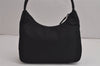 Authentic PRADA Vintage Nylon Tessuto Shoulder Hand Bag Purse Black 6892J