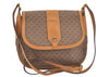 Authentic GUCCI Micro GG PVC Leather Shoulder Cross Body Bag Brown Junk 6892K