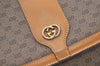 Authentic GUCCI Micro GG PVC Leather Shoulder Cross Body Bag Brown Junk 6892K