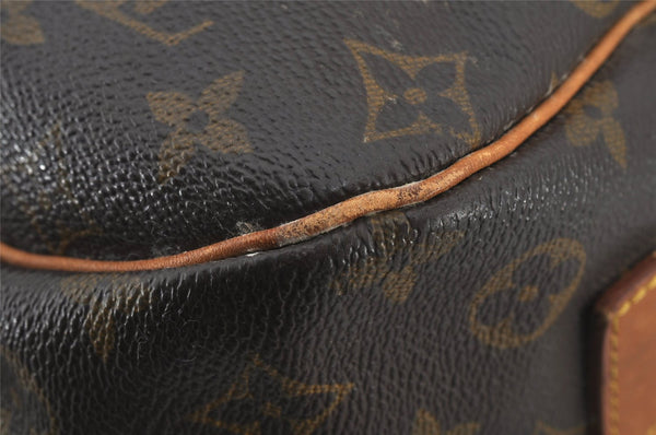 Authentic Louis Vuitton Monogram Saumur 35 Shoulder Cross Bag M42254 LV 6893J