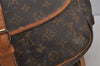 Authentic Louis Vuitton Monogram Saumur 35 Shoulder Cross Bag M42254 LV 6893J