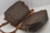 Authentic Louis Vuitton Monogram Saumur 35 Shoulder Cross Bag M42254 LV 6893J