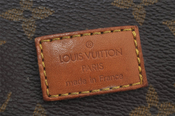 Authentic Louis Vuitton Monogram Saumur 35 Shoulder Cross Bag M42254 LV 6893J