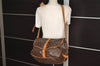 Authentic Louis Vuitton Monogram Saumur 35 Shoulder Cross Bag M42254 LV 6893J