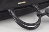 Authentic GUCCI Vintage 2Way Shoulder Travel Bag Nylon Leather Black 6895K