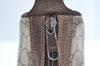 Authentic GUCCI Web Sherry Line Shoulder Bag GG PVC Leather Brown Junk 6896J