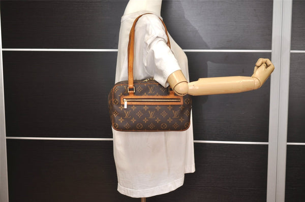 Authentic Louis Vuitton Monogram Cite MM Shoulder Bag M51182 LV 6897J