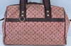 Authentic Louis Vuitton Monogram Mini Josephine GM Hand Bag Pink M92213 LV 6898H