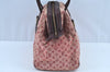 Authentic Louis Vuitton Monogram Mini Josephine GM Hand Bag Pink M92213 LV 6898H